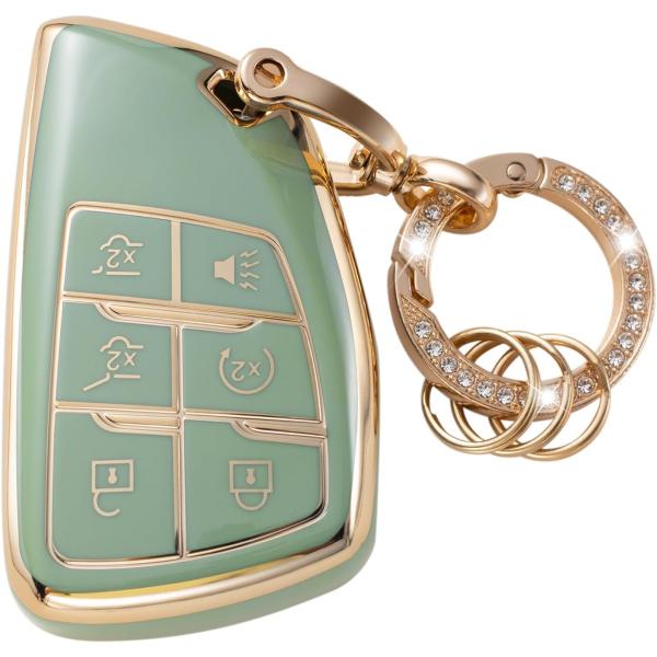 【並行輸入品】Gematay for Buick キーフォブカバー グリーン　