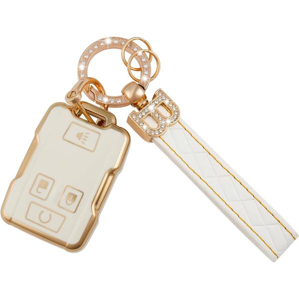 【並行輸入品】TX-INNO AUTO シボレーGMCキーフォブカバー キーチェーン付きキーケースシ...