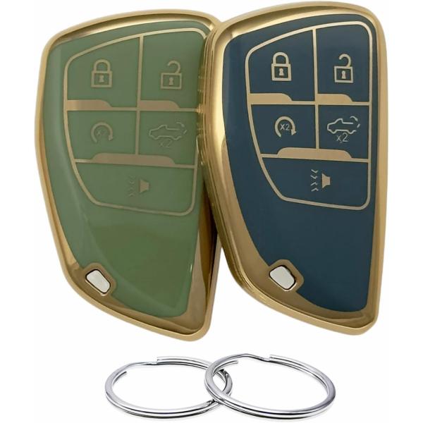 【並行輸入品】REPROTECTING TPU キーフォブカバー 2022 2023 シボレー シル...