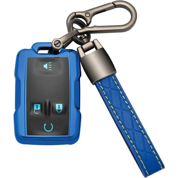 【並行輸入品】COTIYBOK for GMC Key Fob Cover with Keychai...