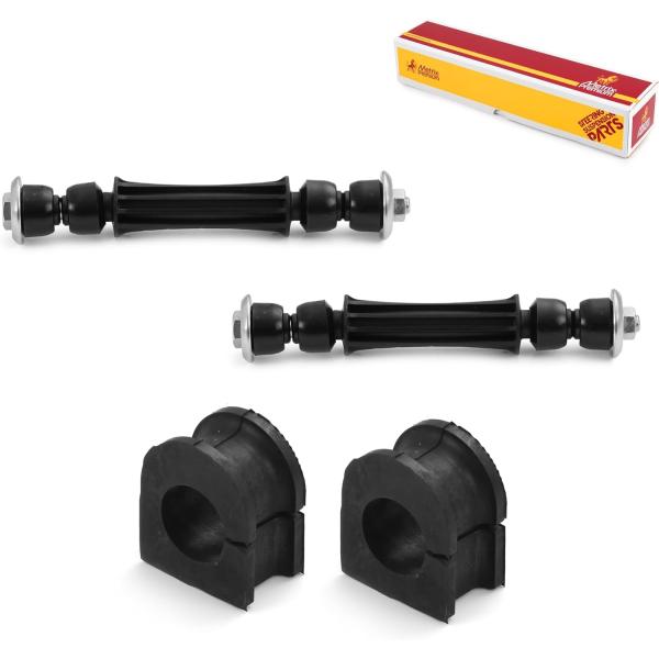 【並行輸入品】Metrix プレミアム 4個 L/R フロントスタビライザーバーリンクとフロントスタ...