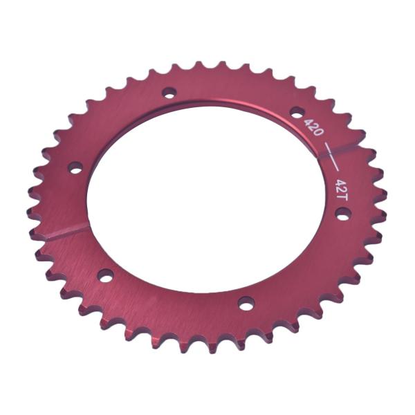 【並行輸入品】FUWTLP 42T スプリット スプロケット アルミニウム 420 チェーン 42T...