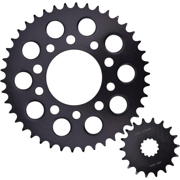 【並行輸入品】525 Chain Front 18 Rear 42T Tooth Drive Spr...