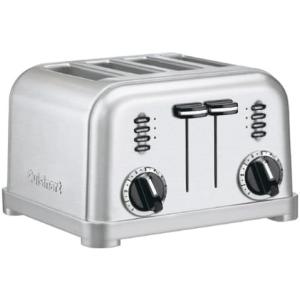 Metal Classic 4-Slice Toaster in Brushed Stainless　並行輸入品｜dep-good-choice