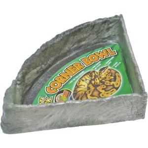【並行輸入品】 Zoo Med Labs Repti Rock Corner Water Dish Extra Large Virtually Ind