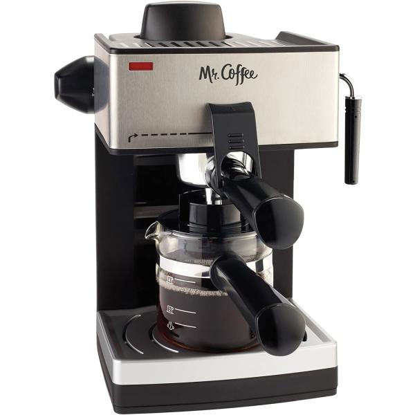 Mr. Coffee 4カップ スチームエスプレッソシステム ミルクフローサー付き　並行輸入品