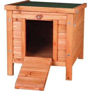 【並行輸入品】 ドイツトリクシー 飼育ケージ うさぎ小屋 屋外用ラビットケージ ナチュラスモールアニマルホームSブラウン　