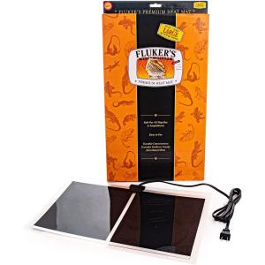 【並行輸入品】 Fluker's Heat Mat for Reptiles and Small Animals Large (17X11 in