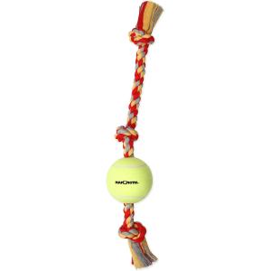 Flossy Chews Tug with BIG 6-Inch Tennis Ball  X-La...
