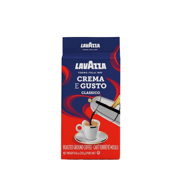【並行輸入品】 Lavazza Crema e Gusto - Ground Coffee  8.8...
