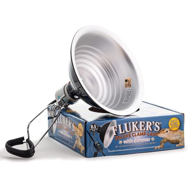 Fluker&apos;s Repta-Clamp Lamp 8.5-Inch Ceramic with Di...