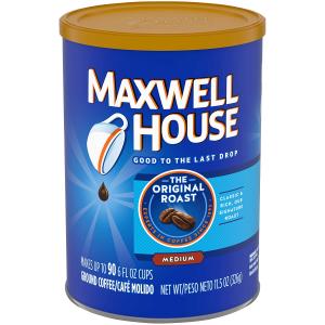 Maxwell House The Original Roast Medium Roast Ground Coffee  11.5 oz Canister　並行輸入品｜dep-good-choice