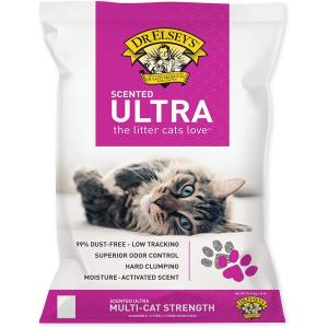 Precious Cat Dr. Elsey's Ultra Scented Natural Scoopable Multi Cat Litter 40lbs　並行輸入品｜dep-good-choice