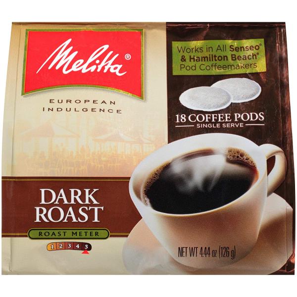 【並行輸入品】 Melitta Coffee Pods  Dark Roast  18 Count ...
