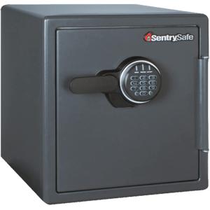 SentrySafe 耐火スチールホーム金庫 デジタルキーパッドロック付き 貴重品 ジュエリーとドキ...