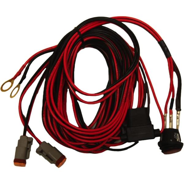 【並行輸入品】 Rigid Industries 40195ワイヤーハーネス、Dually Ligh...