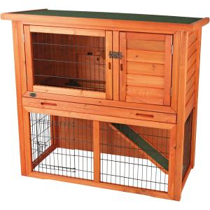 【並行輸入品】 TRIXIE Pet Products Rabbit Hutch with Sloped Roof Small Glazed Pi