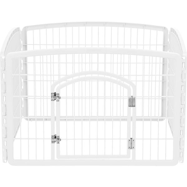 【並行輸入品】 IRIS 24'' Exercise 4-Panel Pet Playpen wit...