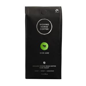 Kicking Horse Coffee  Kick Ass  Whole Bean Coffee  10 Ounce by Kicking Horse Coffee　並行輸入品