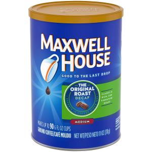 Maxwell House Original Blend Decaf Ground Coffee  Medium Roast  11 Ounce Canister　並行輸入品｜dep-good-choice