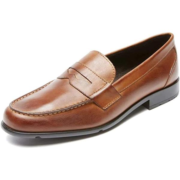 Rockport Men&apos;s Classic Lite Penny Loafer  Dark Bro...