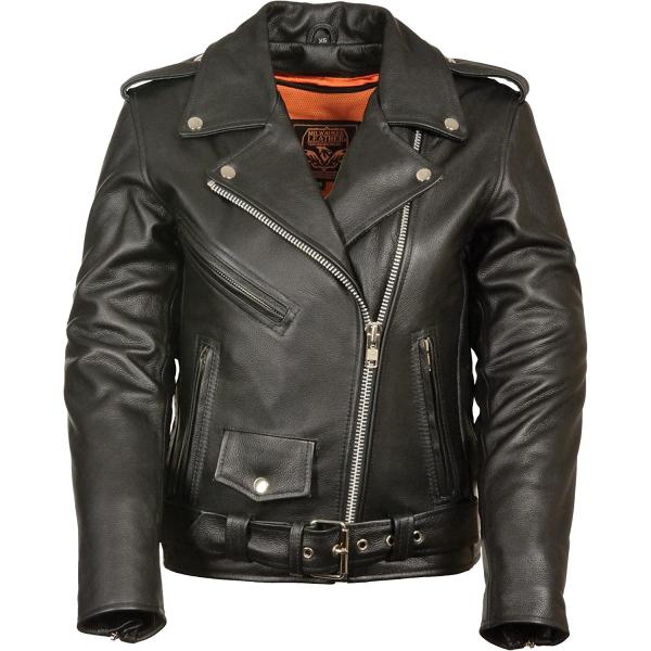 【並行輸入品】 Ladies Leather Motorcycle Leather Jacket P...