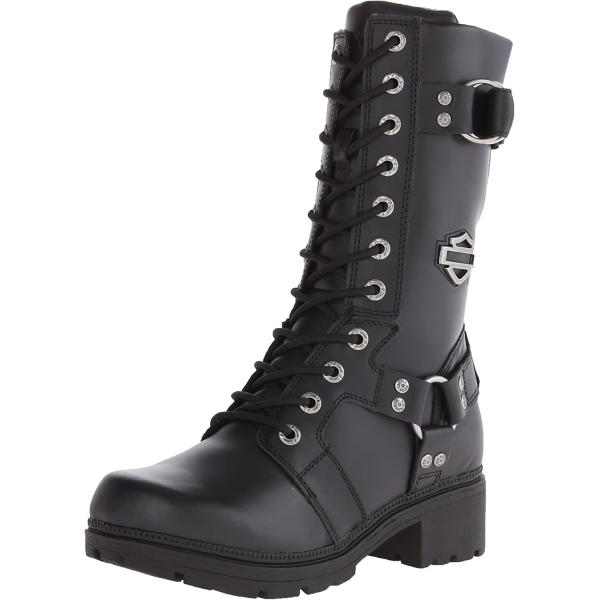 Harley-Davidson Women&apos;s Eda Motorcycle Boot  Black...