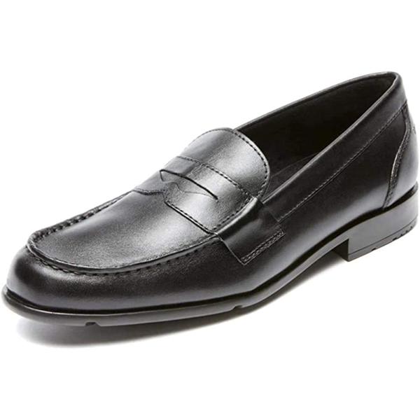 Rockport Men&apos;s Classic Lite Penny Loafer  Black/Bl...