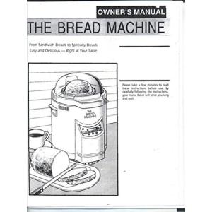 Dak BreadマシンメーカーInstruction Manual &レシピ FAB 2000 Turbo Baker II　並行輸入品｜dep-good-choice