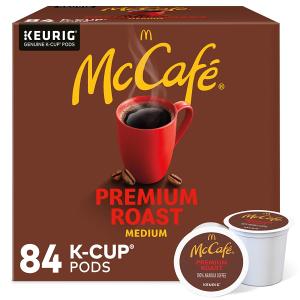Keurig McCafe Premium Roast Medium 84kcups　マックカフェ　マクドナルド　プレミアムロースト　ミディアム　キュ｜dep-good-choice