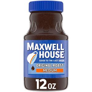 Maxwell House Original Medium Roast Instant Coffee (12 oz Jar)　並行輸入品｜dep-good-choice