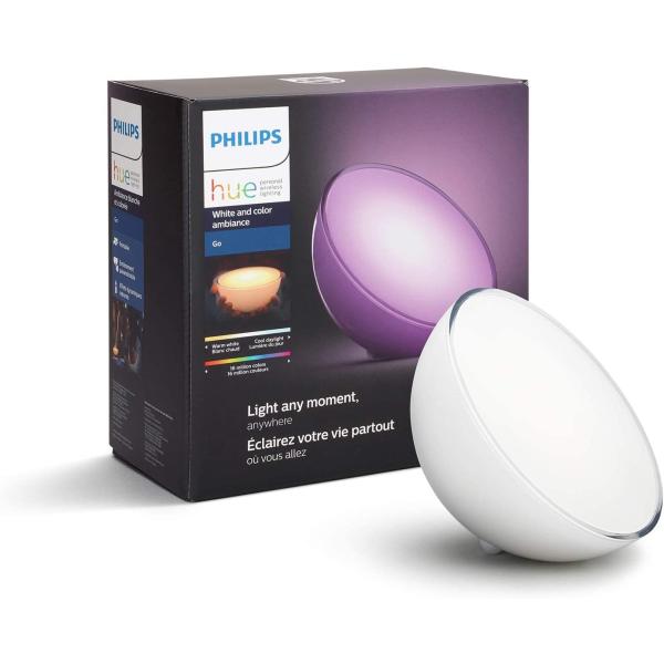 Philips Hue Go White and Color Portable Dimmable L...