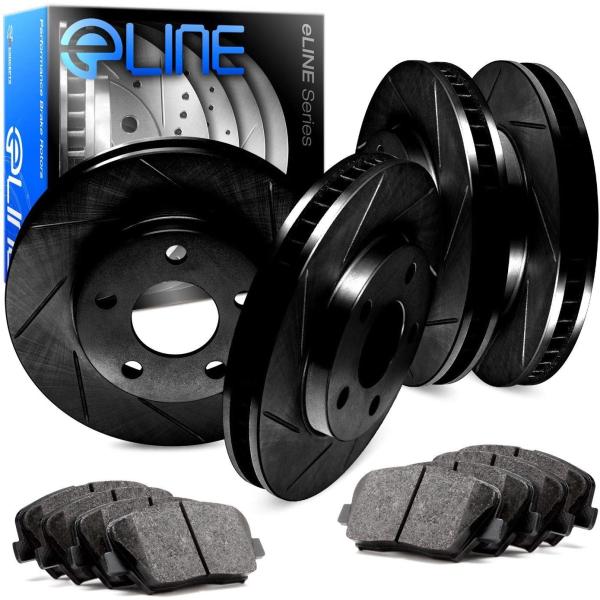 【並行輸入品】 R1 Concepts Front Rear Brakes and Rotors K...