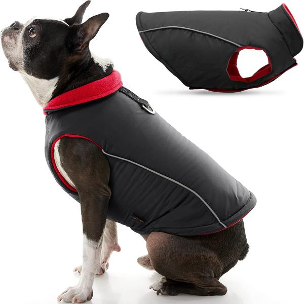 【並行輸入品】 Gooby Sports Vest Dog Jacket - Black  X-Sm...