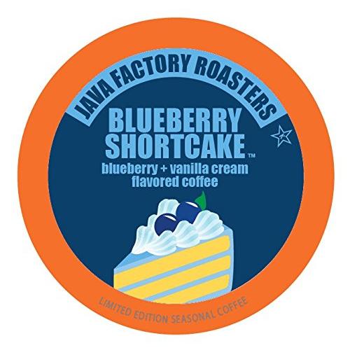 Java Factory Coffee Pods Blueberry Flavored Coffee...