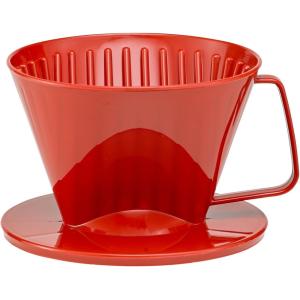 (No.1  Plastic-Red) - HIC Coffee Filter Cone  Red  Number 1-Size  Brews 1 to 2-Cups　並行輸入品｜dep-good-choice