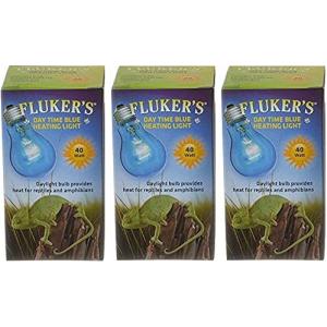 【並行輸入品】 Fluker Labs 40 Watt Blue Daylight Reptile Bulbs (3 Pack)　
