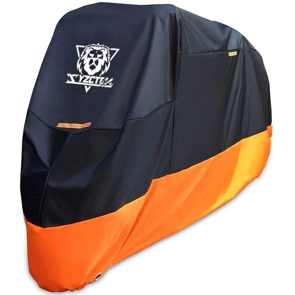 【並行輸入品】 XYZCTEM　バイクカバー   年中・防水屋外保護   108インチツーリングバイ...