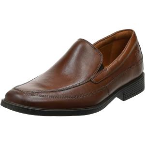 Clarks メンズ チルデンフリー スリッポン ローファー  ダークタン  7　並行輸入品