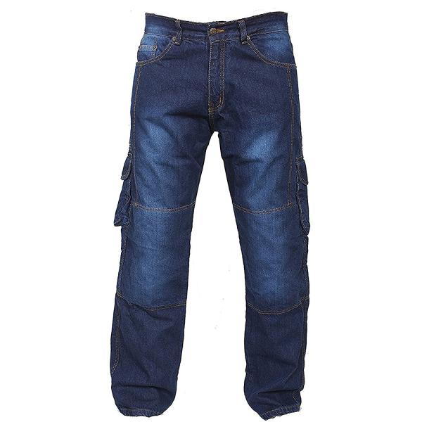 【並行輸入品】 NewfacelookデニムオートバイバイクArmour Cargo Jeans T...
