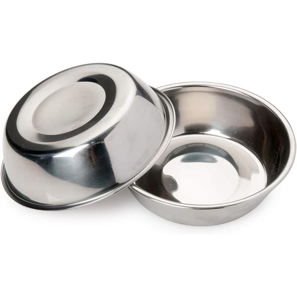 【並行輸入品】 Bonza Two Piece Stainless Steel Dog Bowls ...
