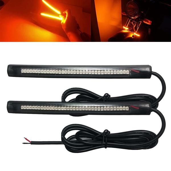 【並行輸入品】 】 NBWDY 2Pcs 6in 3528 PVC Amber Led Strip ...