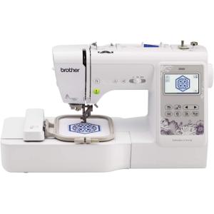 【並行輸入品】 Brother SE600 Sewing and Embroidery Machine 80 Designs 103 Built-