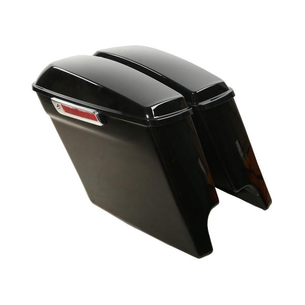 【並行輸入品】 xmt moto拡張Stretchedサドルバッグトランクfor Harley To...
