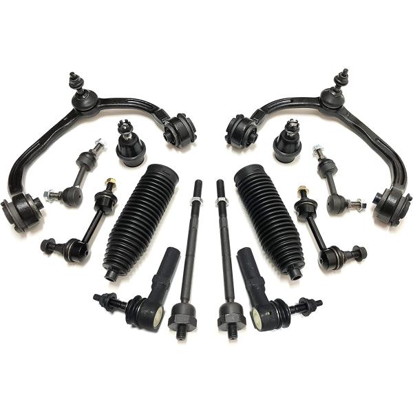 【並行輸入品】 PartsW 14点フロントコンプリートサスペンションキット フォードエクスペディシ...