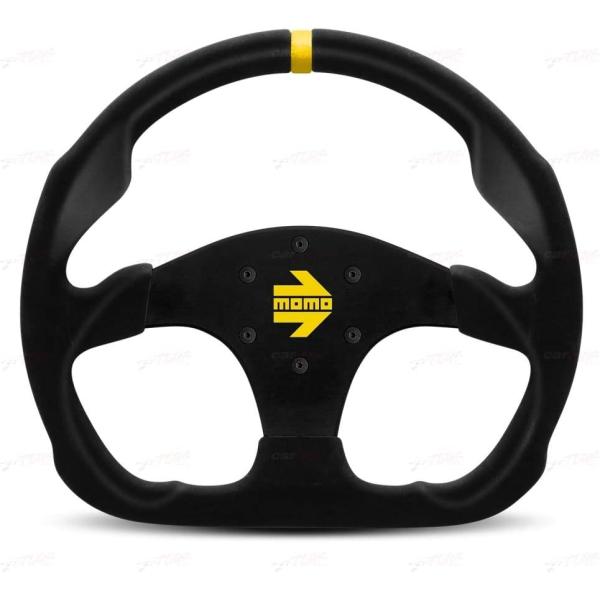 【並行輸入品】 モモR1960 / 32Sステアリングホイール（MOD 30ブラックスエード）　