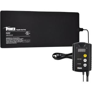【並行輸入品】 iPower 8 by 18-inch Under Tank Heat Mat Reptile Heating pad with Di