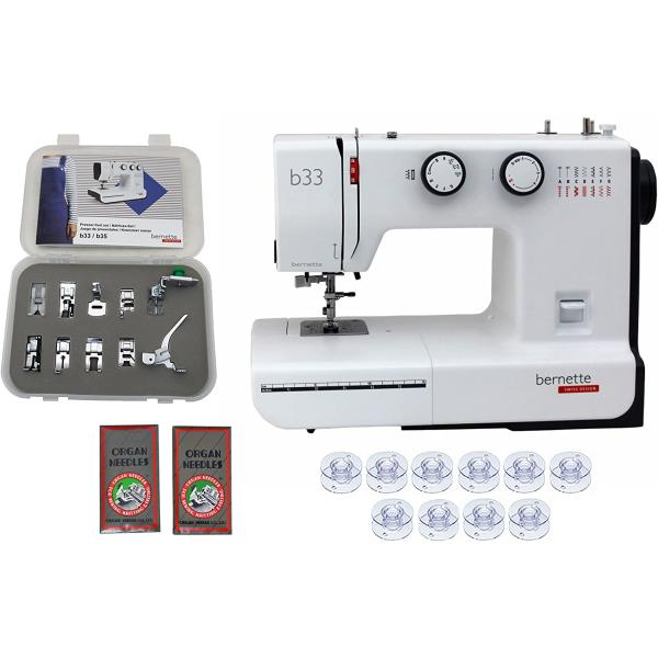 Bernette 33 Swiss Design Sewing Machine with Exclu...