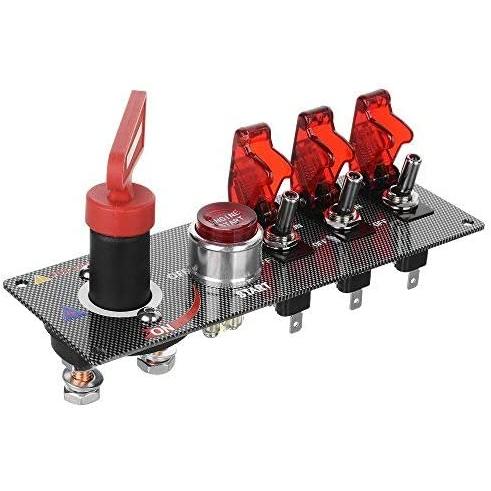 【並行輸入品】 Jtron 12V レーシングカーイグニッションスイッチ カーエンジンスタート プッ...