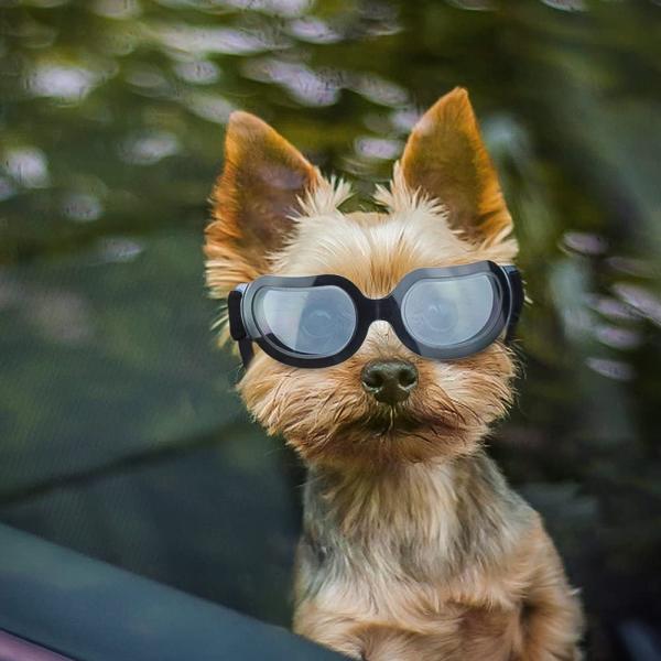 【並行輸入品】 ENJOYING 犬用ゴーグル 小型犬用サングラス UV保護 大型猫メガネ フォグ/...